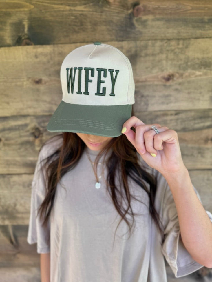 Wifey Two-Tone Trucker Hat