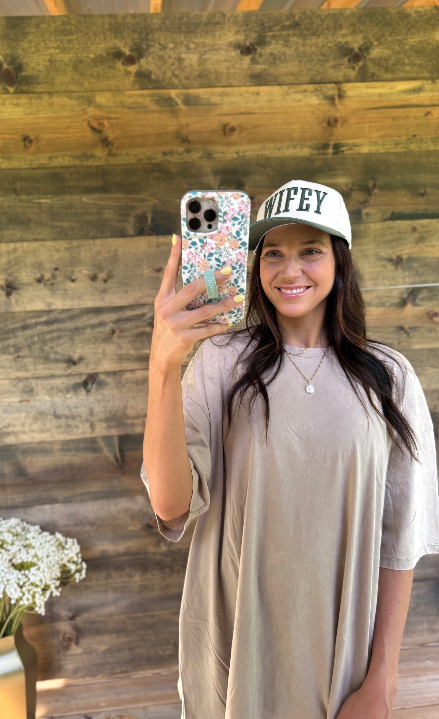 Wifey Two-Tone Trucker Hat